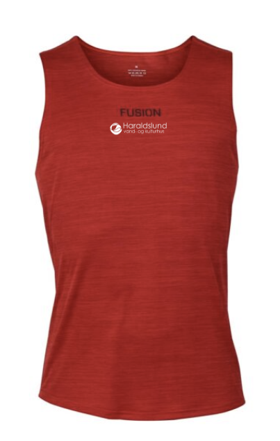 Fusion C3 Mens Singlet Rød